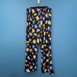New PJammy Ted Lasso TV Show All Over Symbol Believe Men's Pajama Pants Large